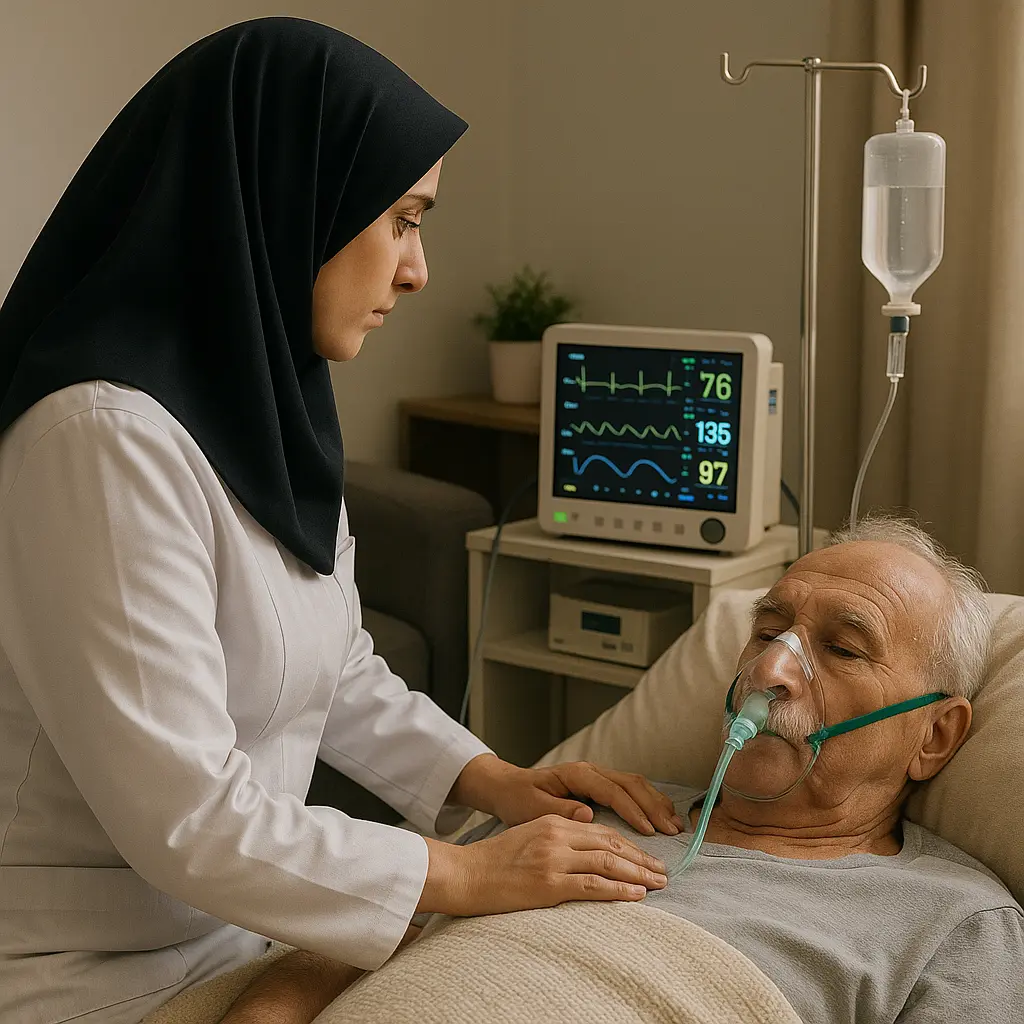 ICU در منزل (مراقبت ویژه)