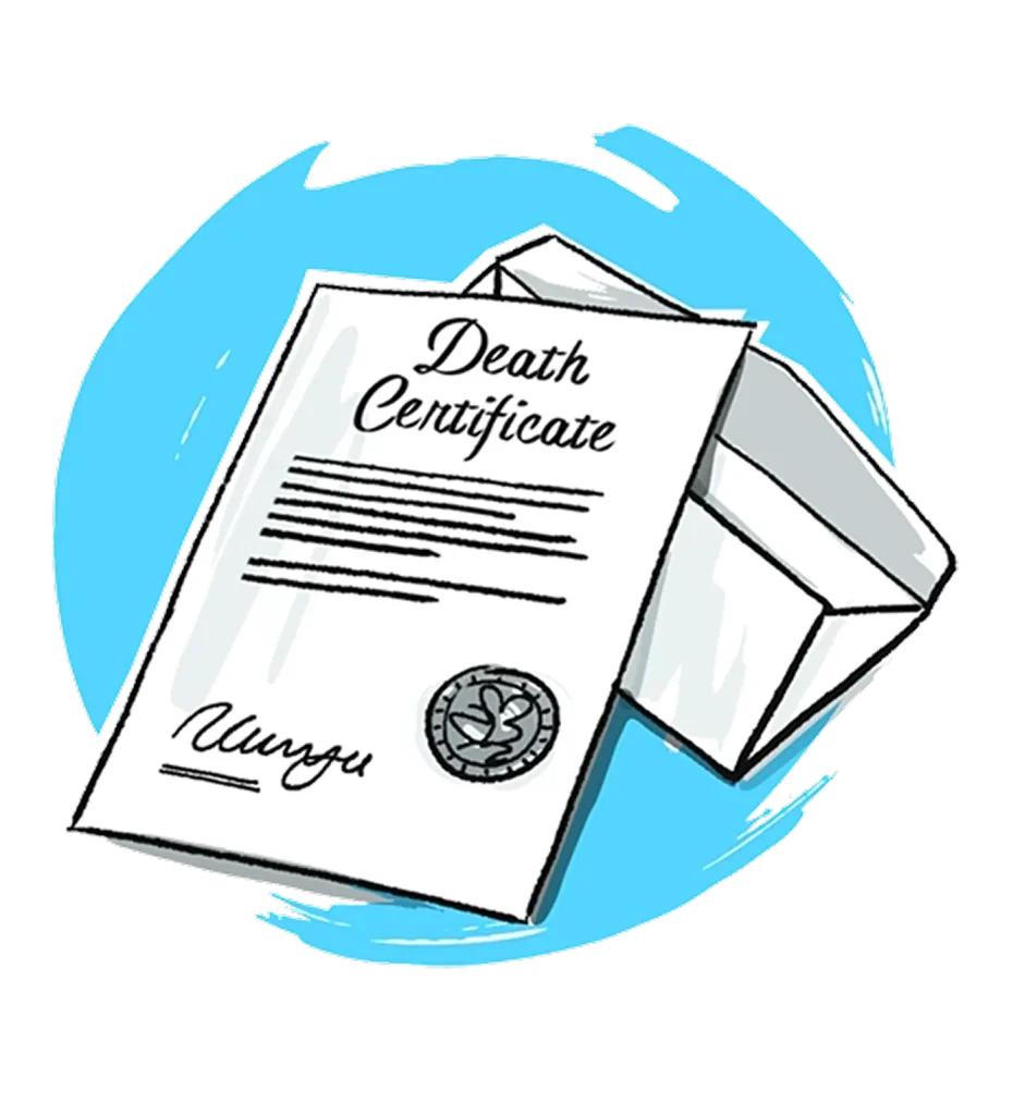 صدور گواهی فوت در منزل