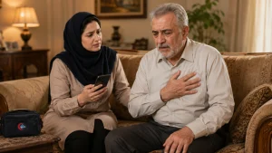 سکته قلبی چیست؟ علائم، زمان طلایی درمان و مراقبت بیماران قلبی | آذرنجات تبریز