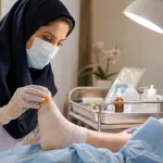 درمان زخم پای دیابتی در منزل تبریز | VAC، HBOT و جلوگیری از قطع عضو