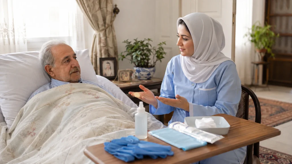 سونداژ در منزل تبریز | تعویض سوند ادراری شبانه‌روزی – آذرنجات